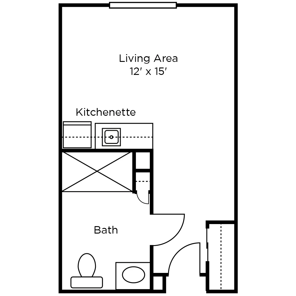 Assisted Living Studio A